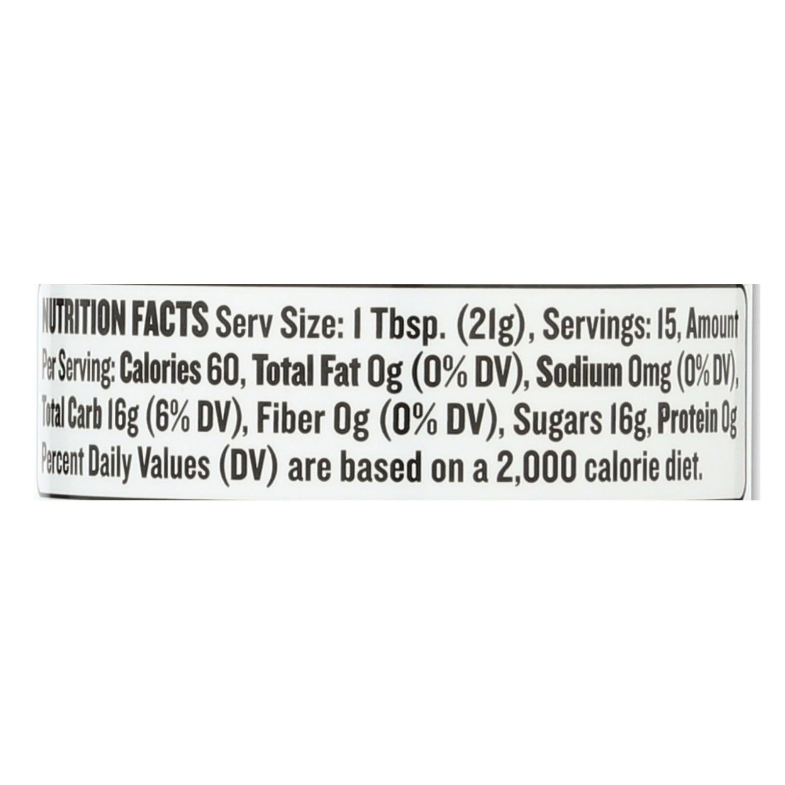 Madhava Honey Organic Amber Agave Nectar - Case Of 6 - 11.75 Fl Oz. - Maras Green