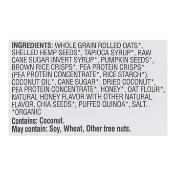 Manitoba Harvest - Granola Hemp Hny/oats - Case Of 6 - 10 Oz - Maras Green