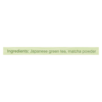 Matcha Love In Matcha Green Tea Traditional Flavor - Case Of 6 - 10 Bags - Maras Green