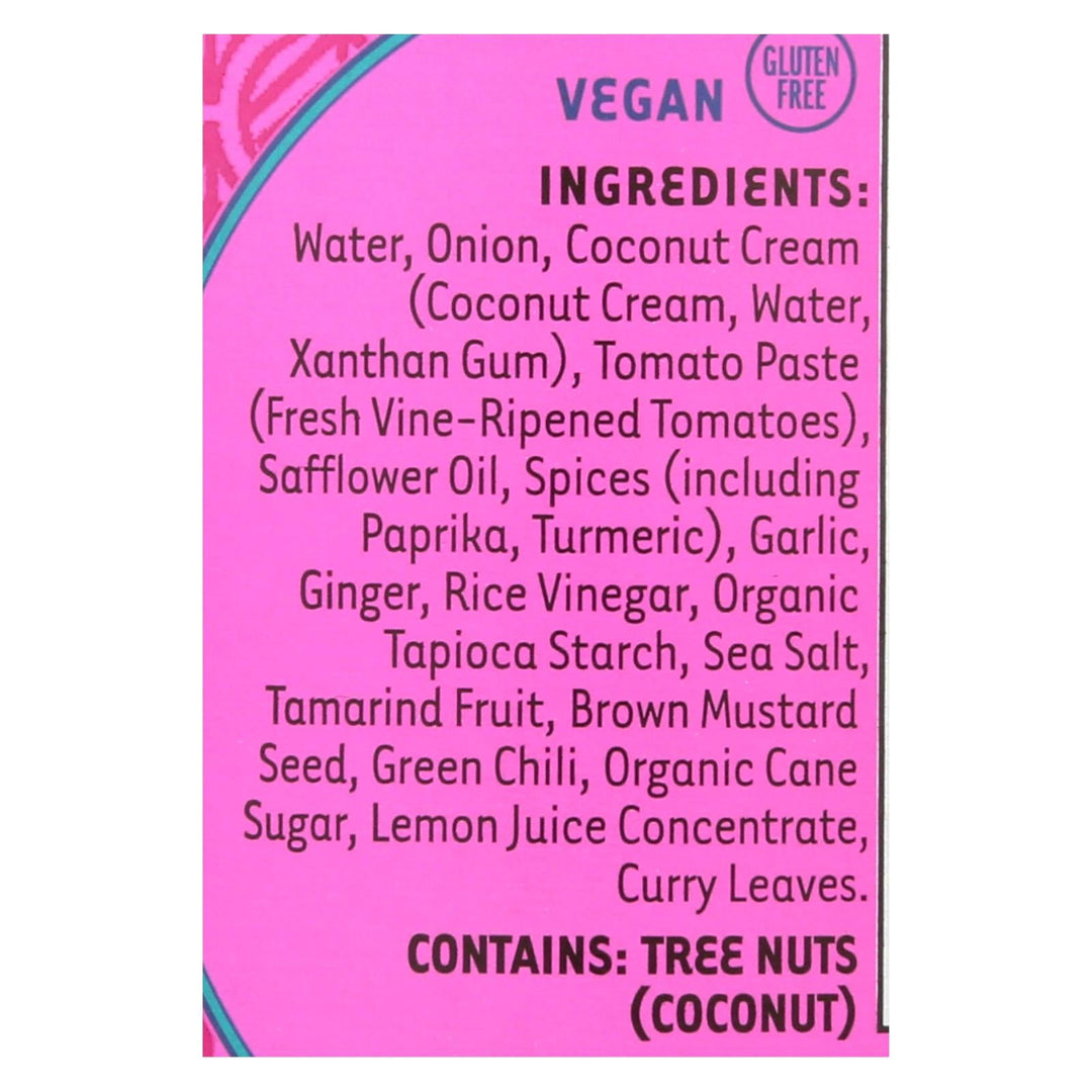 Maya Kaimal Goan Coconut Curry - Case Of 6 - 12.5 Oz. - Maras Green