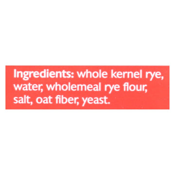 Mestemacher Bread Bread - Rye - Whole - 17.6 Oz - Case Of 12 - Maras Green
