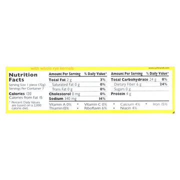 Mestemacher Bread Bread - Three Grain - 17.6 Oz - Case Of 12 - Maras Green