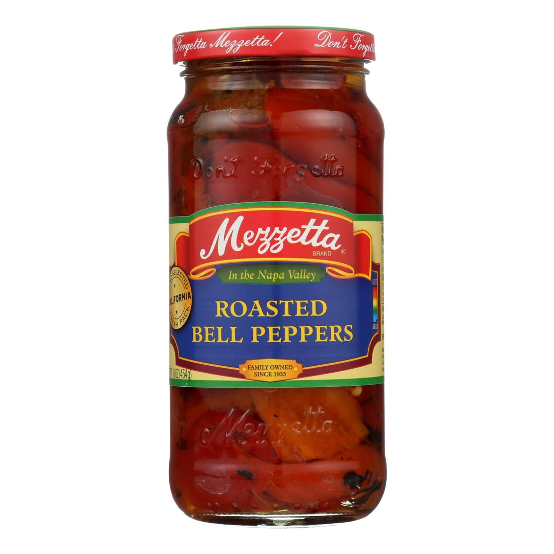 Mezzetta Roasted Bell Peppers - Case Of 6 - 16 Oz. - Maras Green