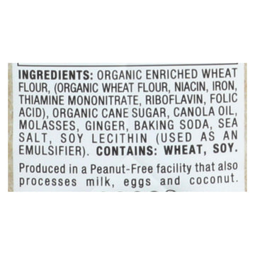 Midel Cookies - Ginger Snaps - Case Of 8 - 10 Oz - Maras Green
