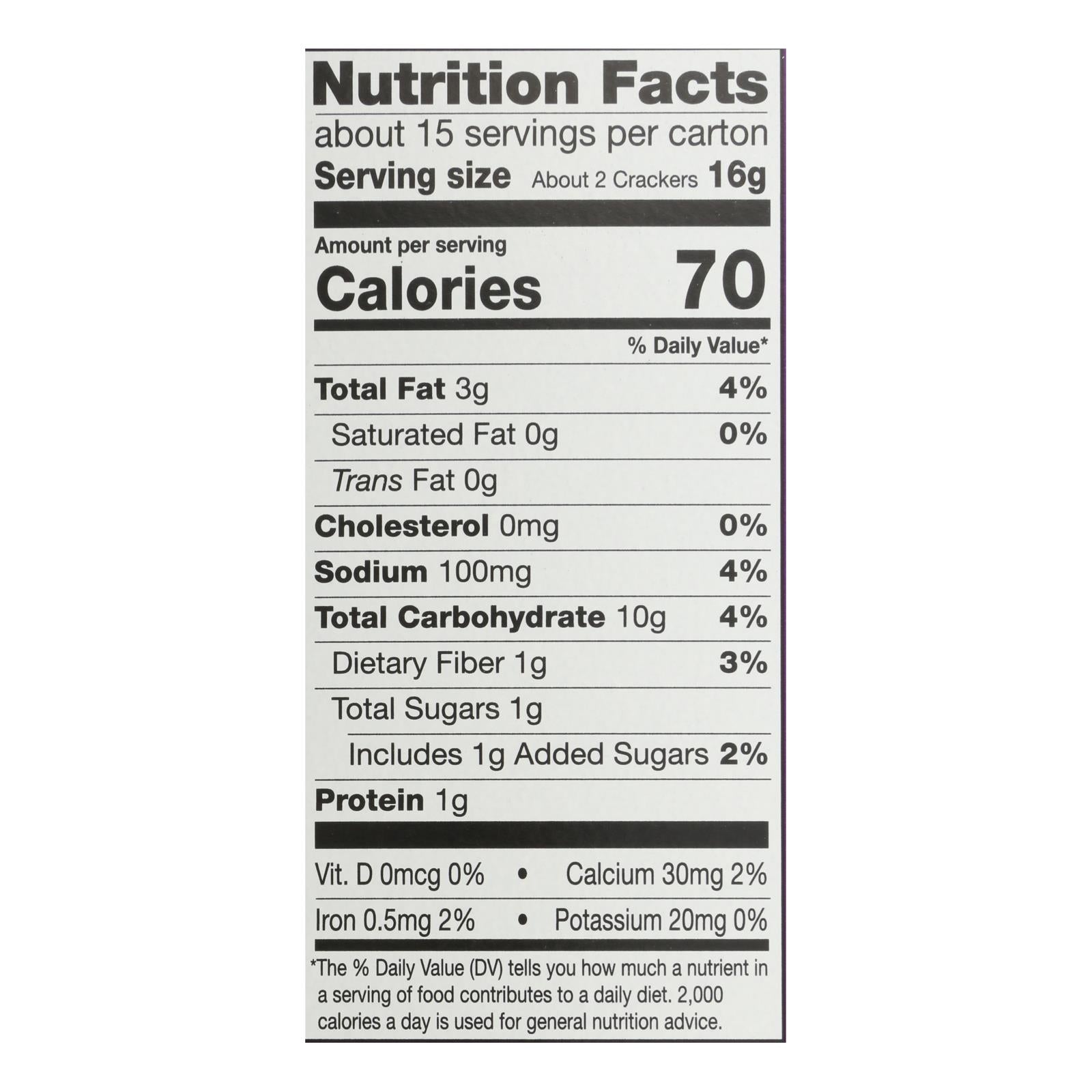 Miltons - Cracker Everything - Case Of 8 - 8.4 Oz - Maras Green