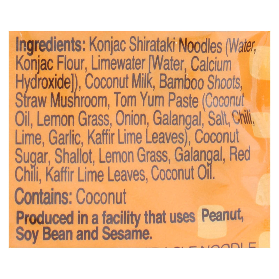 Miracle Noodle Ready To Eat Meal - Thai Tom Yum - Case Of 6 - 10 Oz - Maras Green