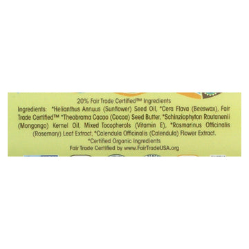 Mongo Kiss - Lip Balm - Organic - Unflavored - Case Of 15 - .25 Oz - Maras Green