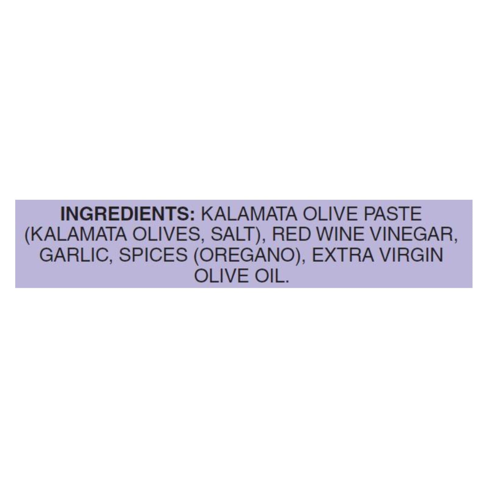 Mt Vikos Kalamata Olive Spread - Case Of 6 - 7.6 Oz - Maras Green