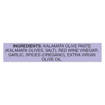 Mt Vikos Kalamata Olive Spread - Case Of 6 - 7.6 Oz - Maras Green
