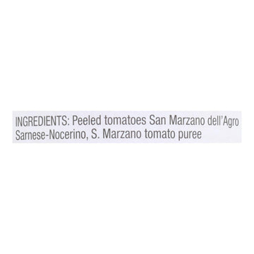 Mutti San Marzano Pdo Whole Peeled Tomatoes - Case Of 6 - 14 Oz - Maras Green