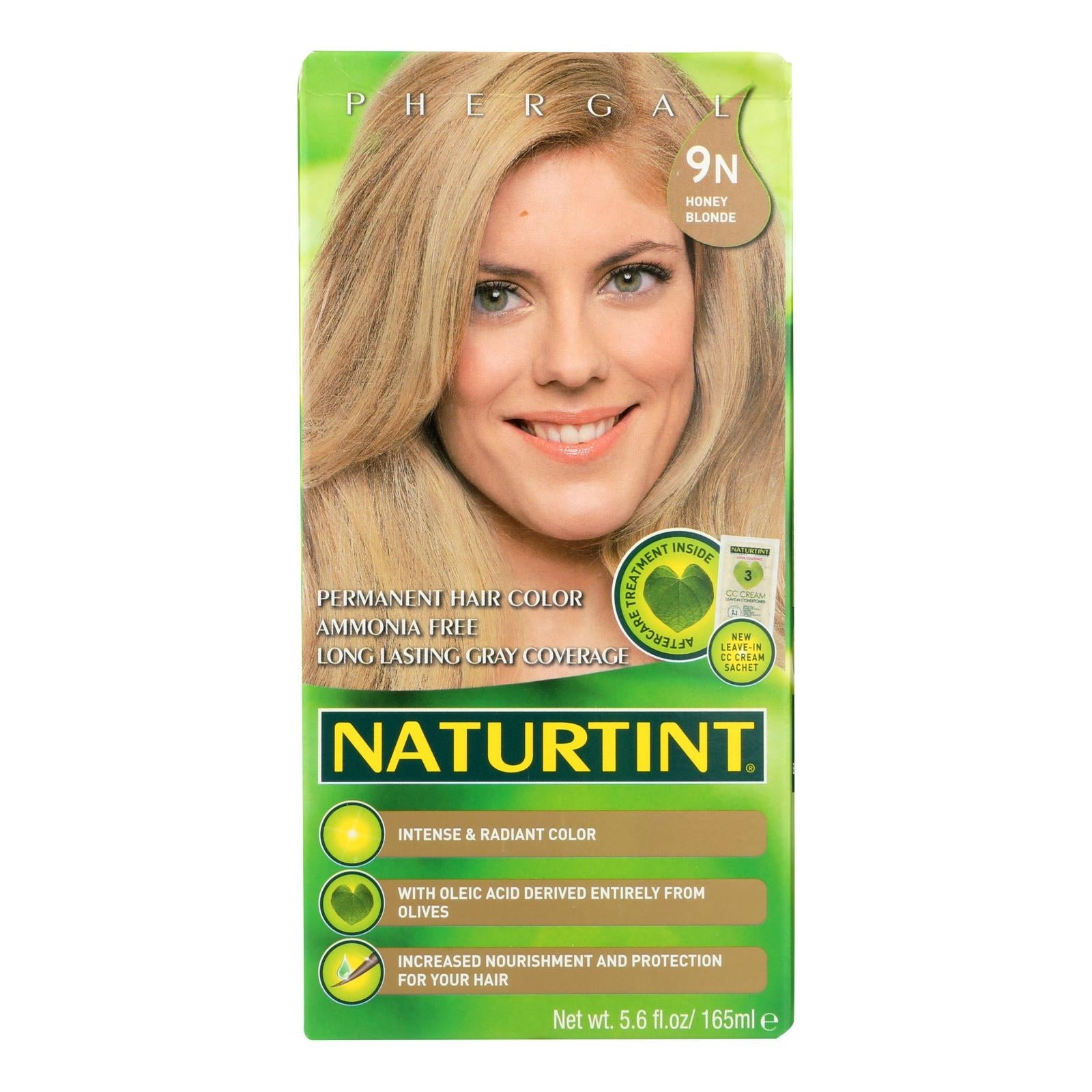 Naturtint Hair Color - Permanent - 9n - Honey Blonde - 5.28 Oz - Maras Green