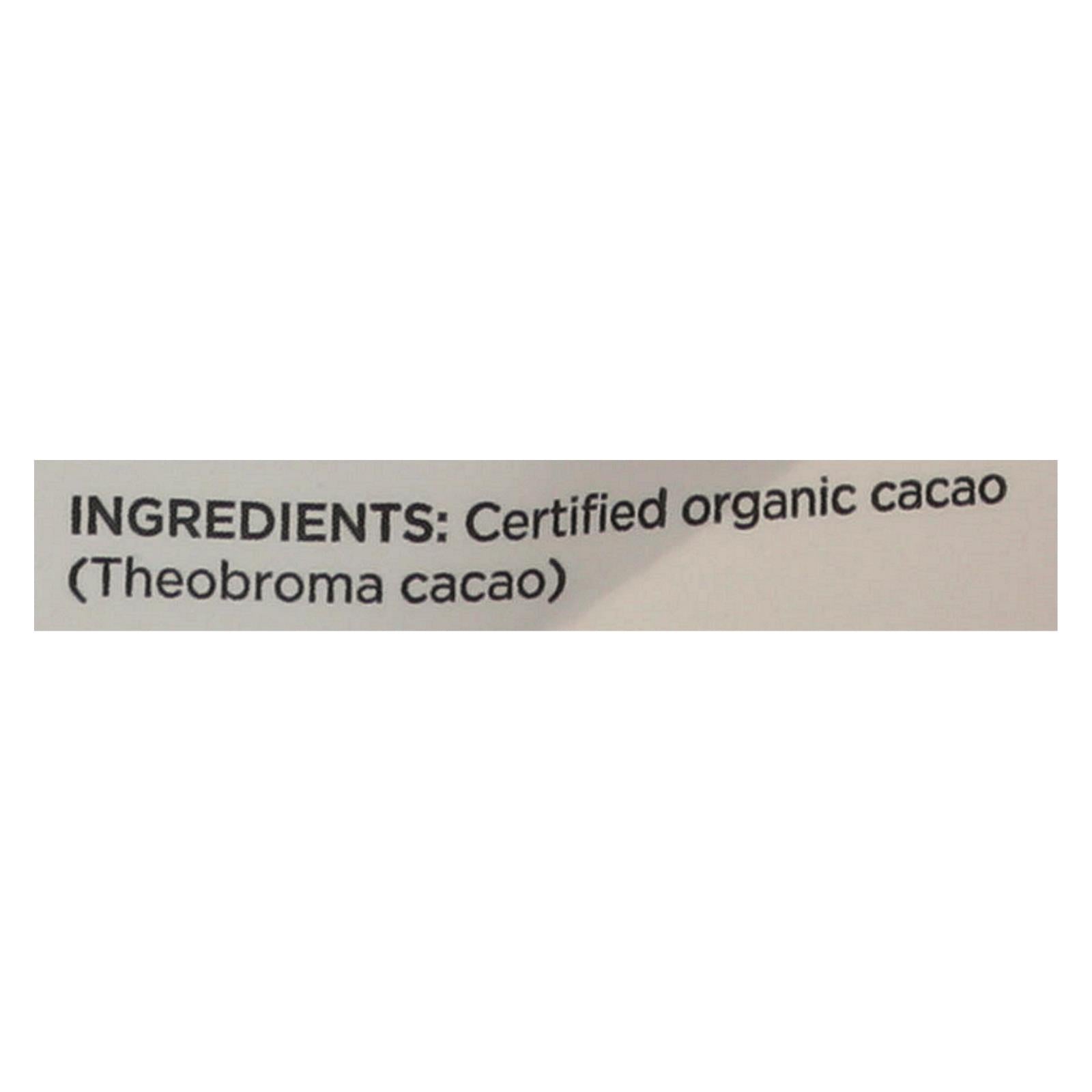 Navitas Naturals Cacao Powder - Organic - Raw - 8 Oz - Case Of 12 - Maras Green