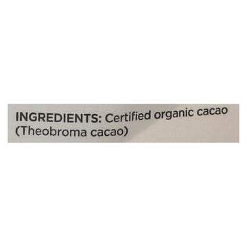 Navitas Naturals Cacao Powder - Organic - Raw - 8 Oz - Case Of 12 - Maras Green