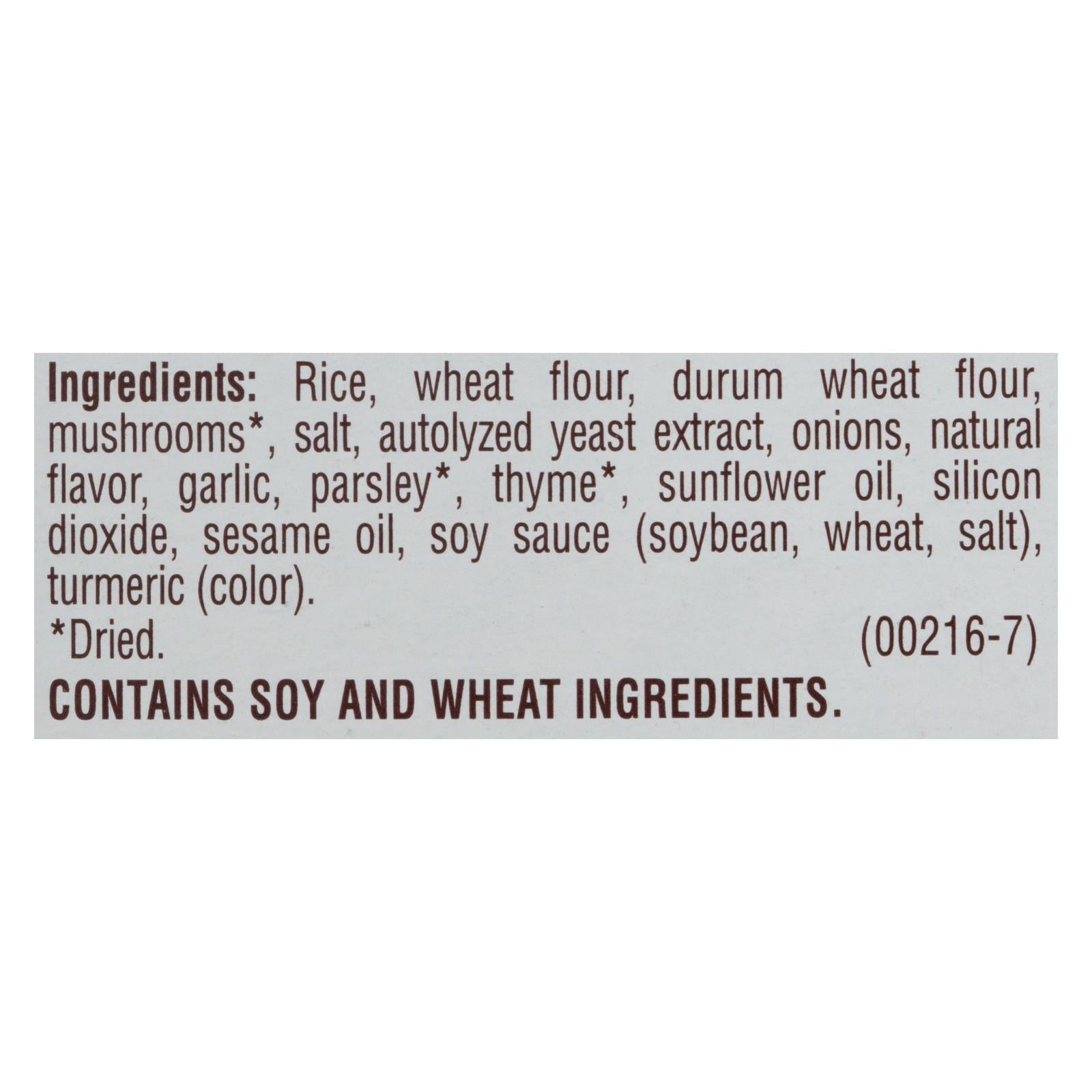 Near East Rice Pilaf Mix - Mushrooms And Herbs - Case Of 12 - 6.3 Oz. - Maras Green