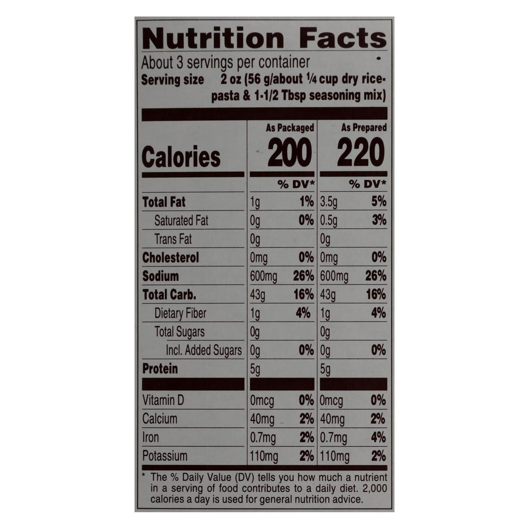 Near East Rice Pilafs - Garlic And Herb - Case Of 12 - 6.3 Oz. - Maras Green