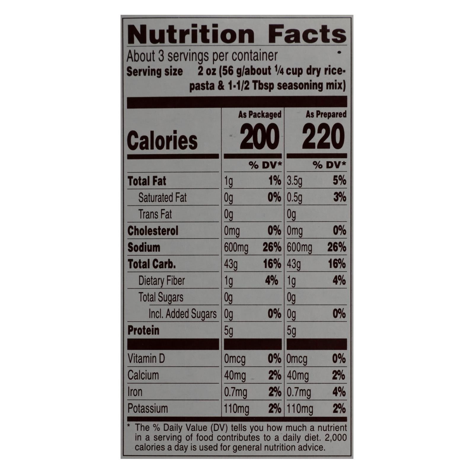 Near East Rice Pilafs - Garlic And Herb - Case Of 12 - 6.3 Oz. - Maras Green