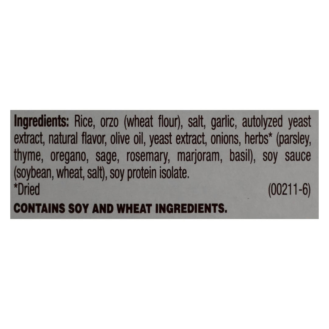 Near East Rice Pilafs - Garlic And Herb - Case Of 12 - 6.3 Oz. - Maras Green