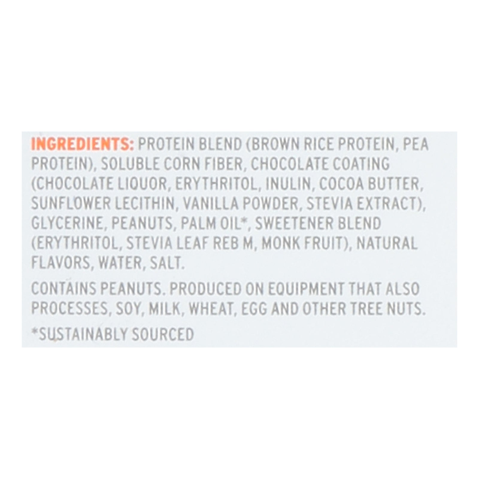 No Cow Bar - Bar Chocolate Peanut Butter Cup - Case Of 12 - 2.12 Oz - Maras Green