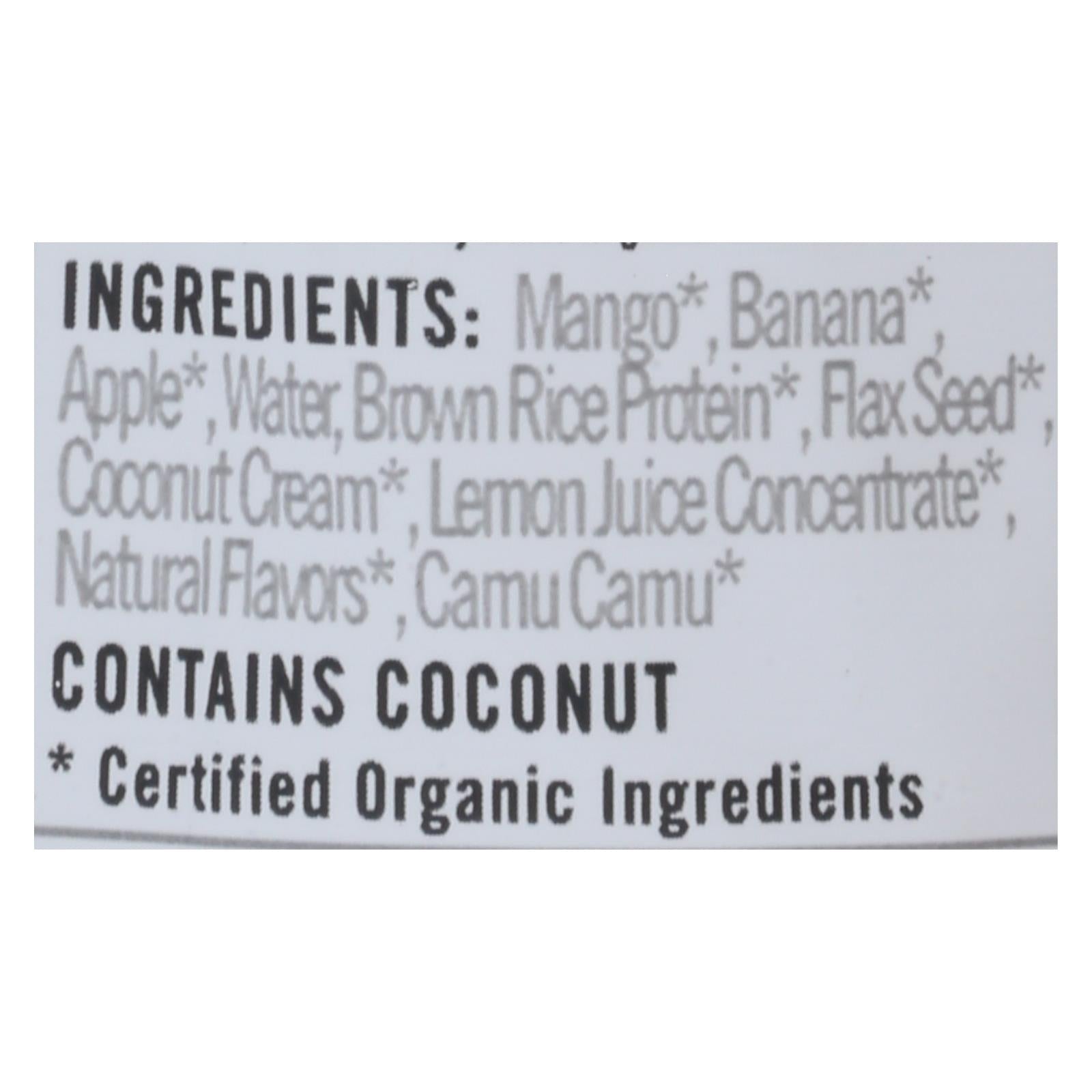 Noka Superfood Mango Coconut Blend - Case Of 6 - 4.22 Oz - Maras Green
