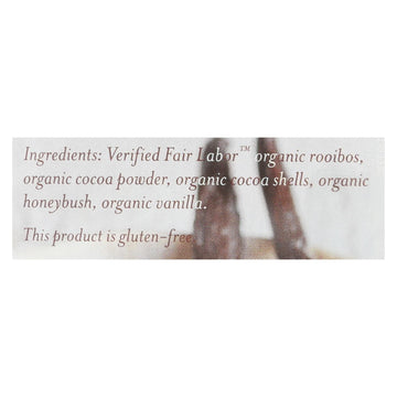 Numi Organic Tea Herbal Tea, Chocolate Rooibos - Case Of 6 - 16 Bag - Maras Green