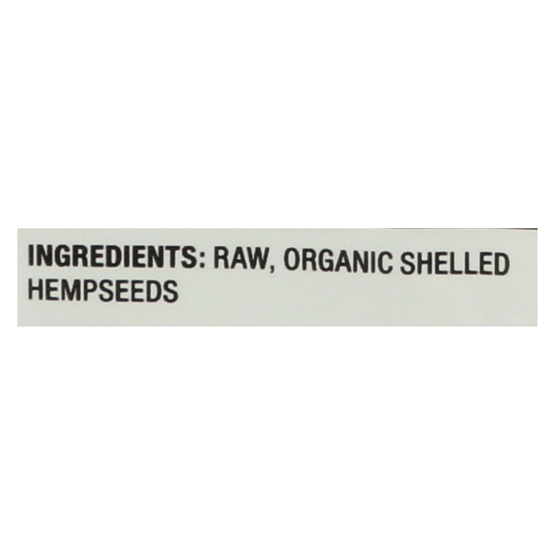 Nutiva Certified Organic Hempseed - Shelled - 8 Oz - Case Of 6 - Maras Green