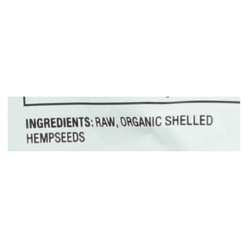 Nutiva Hempseed - Organic - Shelled - 12 Oz - Maras Green