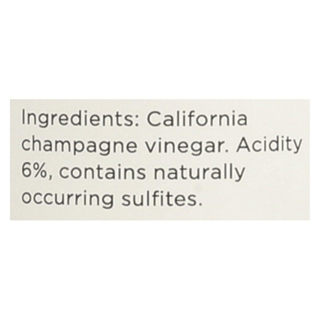 O Olive Oil - Vinegar Champagne - Case Of 6 - 10.1 Fz - Maras Green