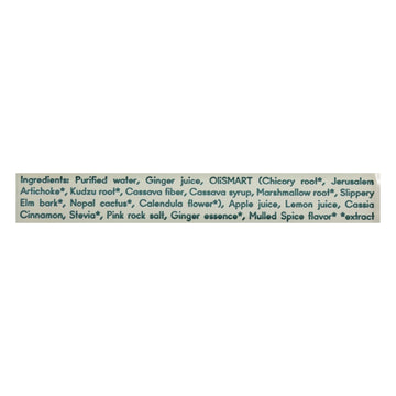 Olipop - Sprking Tonic Ginger Lemon - Case Of 12 - 12 Fz - Maras Green