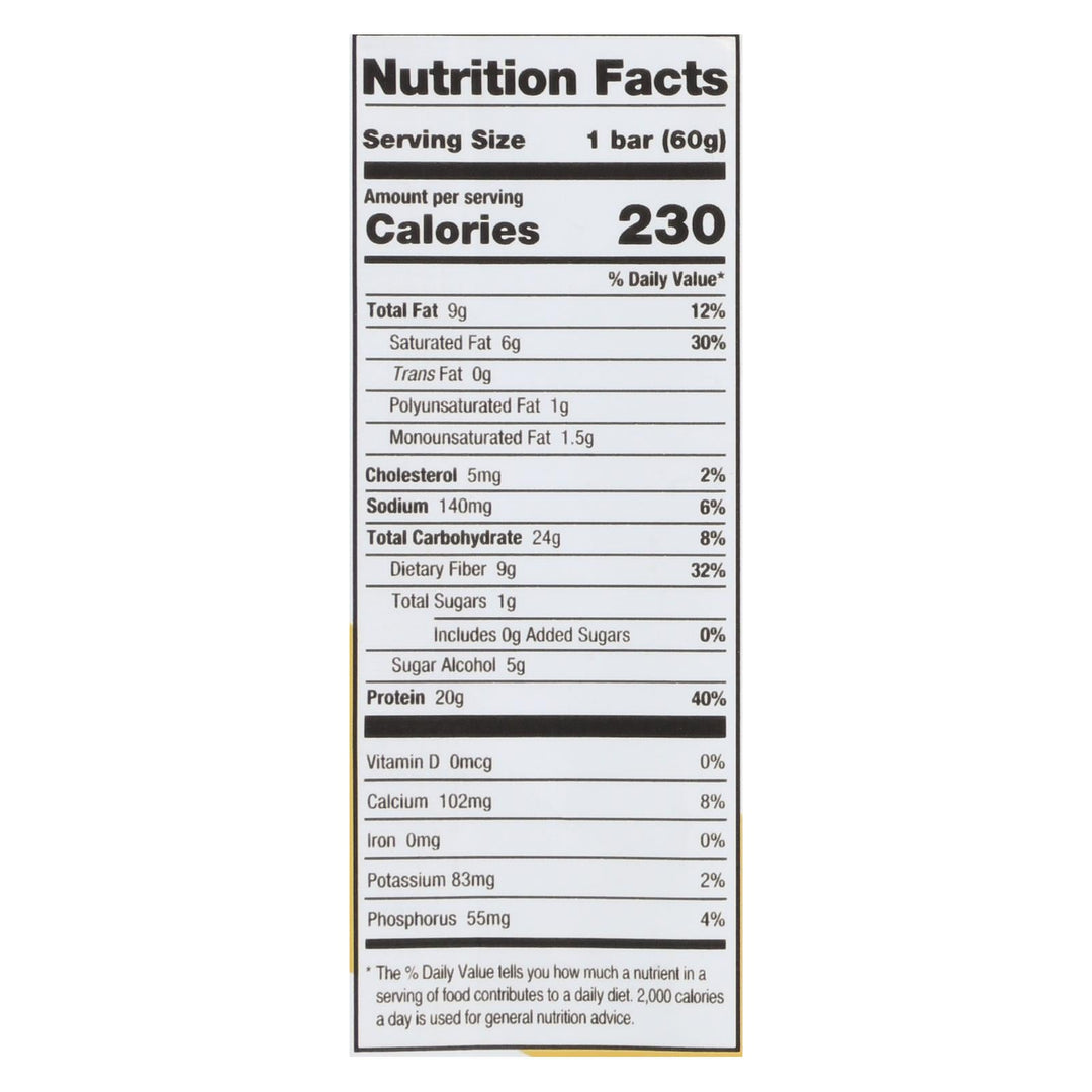 One Cinnamon Roll Protein Bar - Case Of 12 - 60 Grm - Maras Green