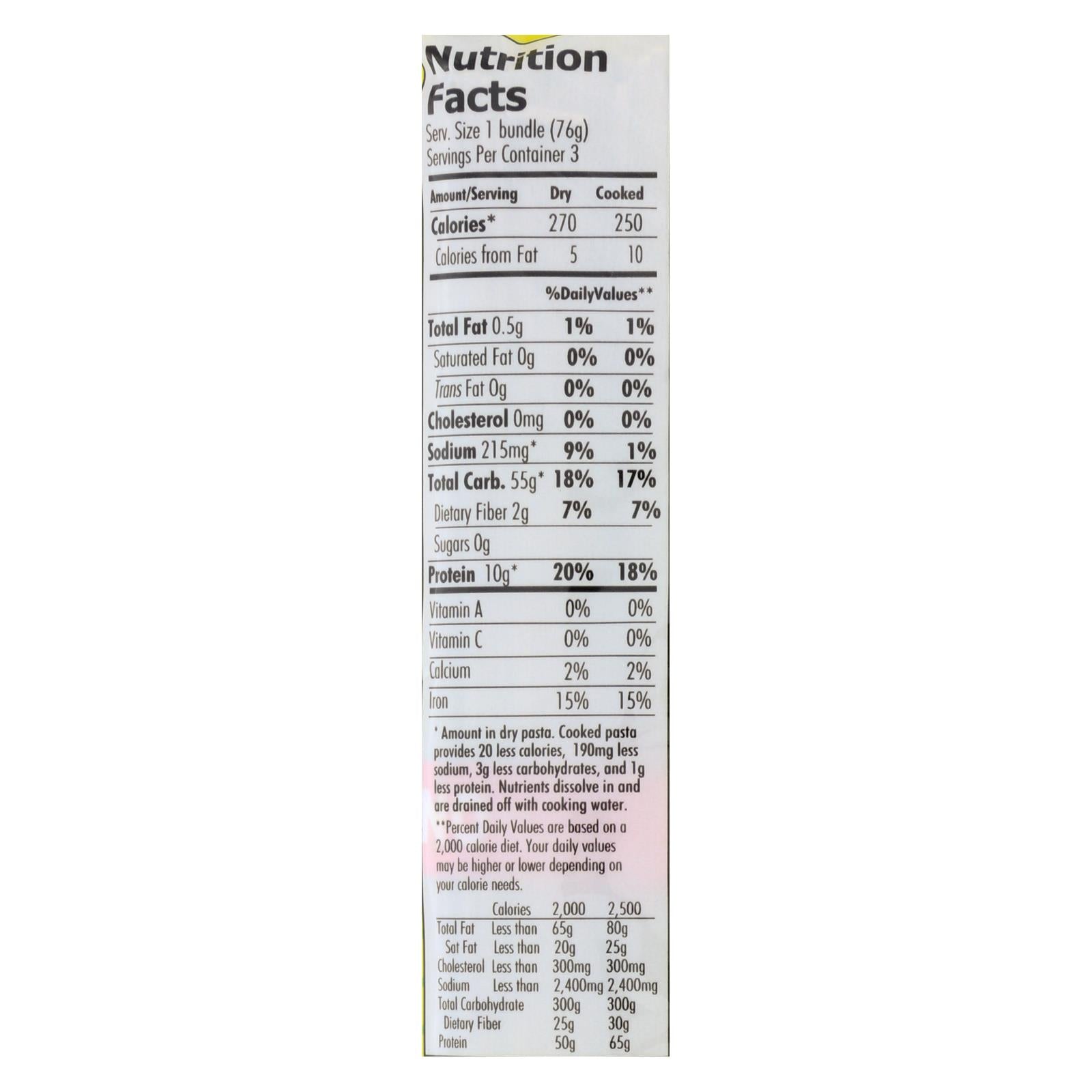 Organic Planet Organic Soba Noodles - Case Of 12 - 8 Oz. - Maras Green