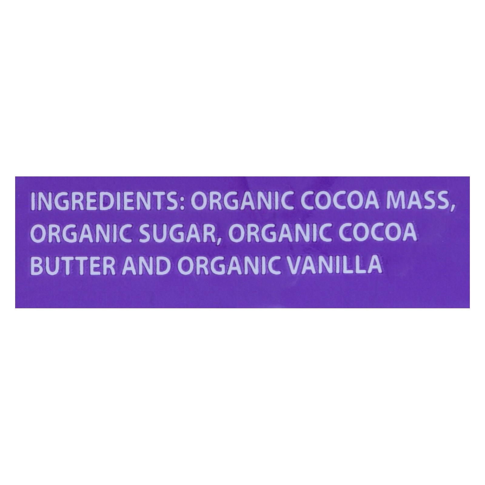 Pascha Organic Chocolate Chips - bitter - sweet Dark 85% - Case Of 6 - 8.8 Oz - Maras Green
