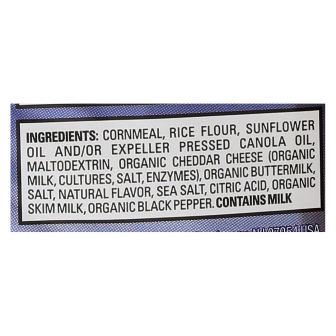 Pirate Brands Booty Puffs - Aged White Cheddar - Case Of 12 - 4 Oz. - Maras Green