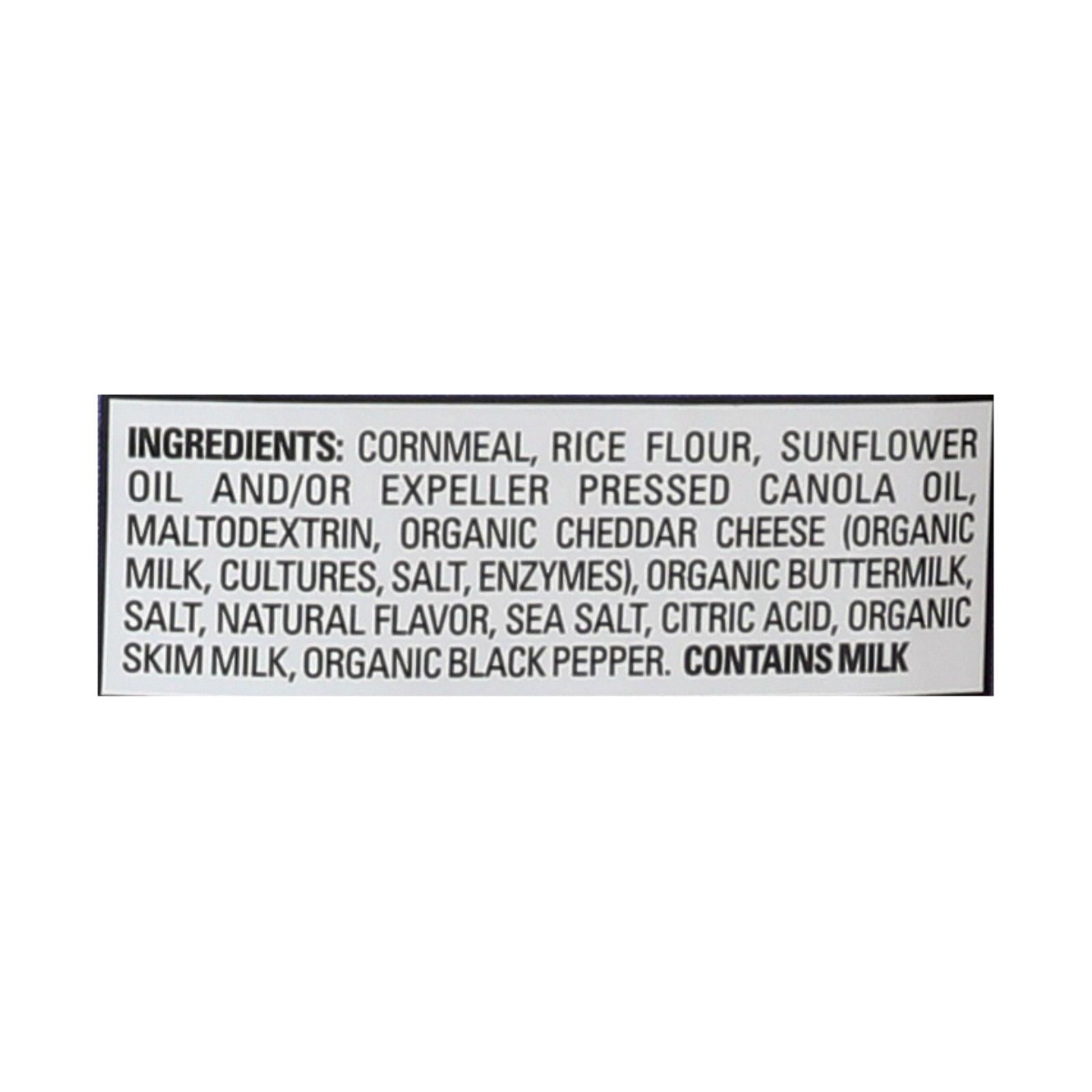 Pirate Brands Booty Puffs - Aged White Cheddar - Case Of 6 - 10 Oz. - Maras Green