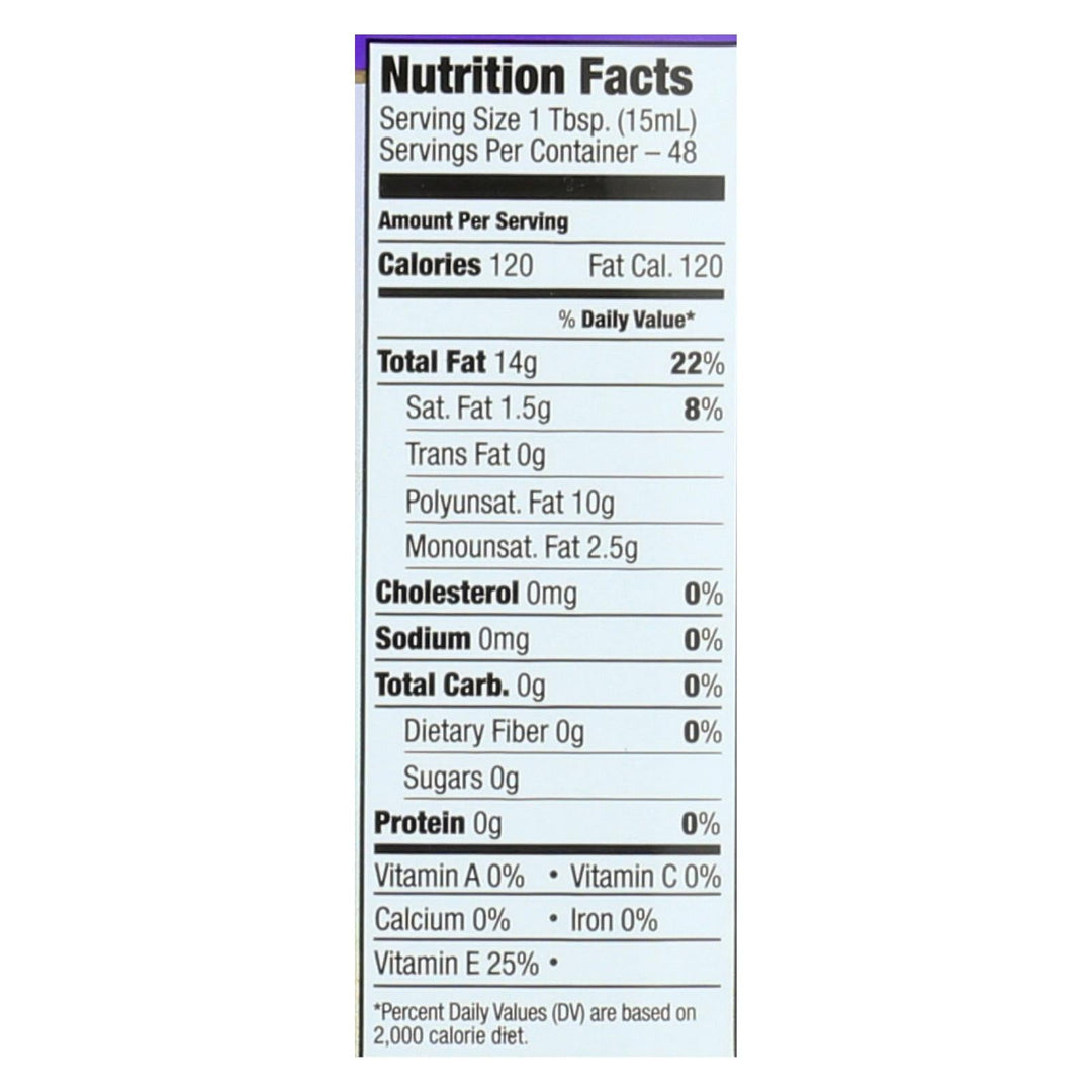Pompeian 100% Grapeseed Oil - Case Of 6 - 24 Fz - Maras Green