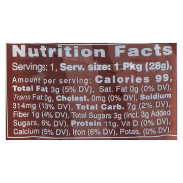 Primal Strips Vegan Jerky - Meatless - Seitan - Teriyaki - 1 Oz - Case Of 24 - Maras Green