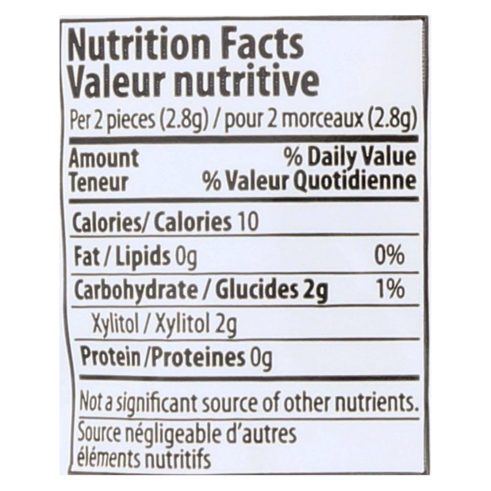 Pur Cinnamon Gum - Case Of 12 - 2.72 Oz - Maras Green