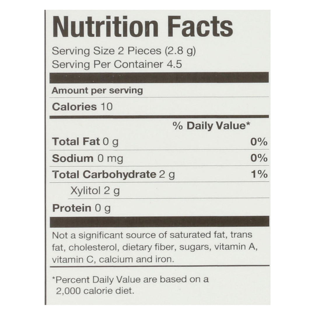 Pur Gum - Coolmint - Aspartame Free - 9 Pieces - 12.6 G - Case Of 12 - Maras Green