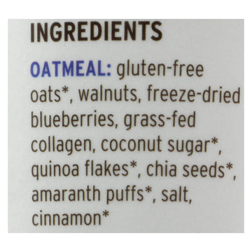 Purely Elizabeth - Oat Cup Protn Blubry Wlnt - Case Of 12 - 2 Oz - Maras Green