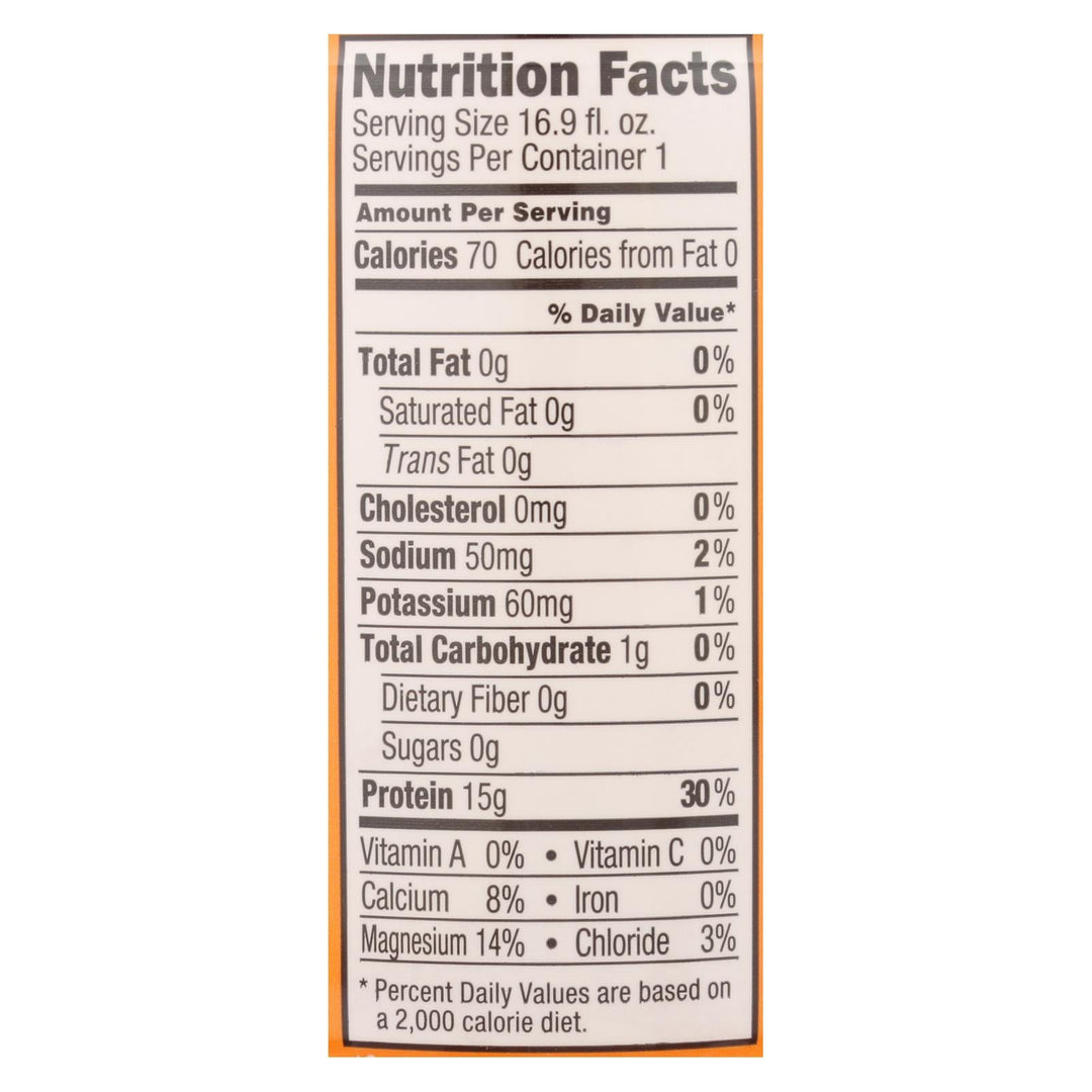 Ready Water - Water Protein Orange Mango - Case Of 12 - 16.9 Fz - Maras Green