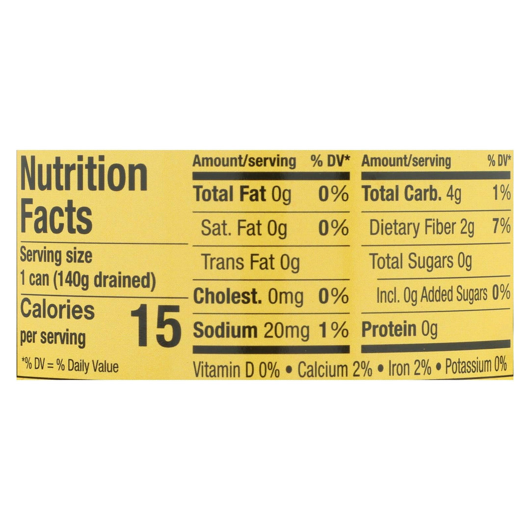 Reese Bamboo Shoots - Sliced - Case Of 24 - 8 Oz - Maras Green