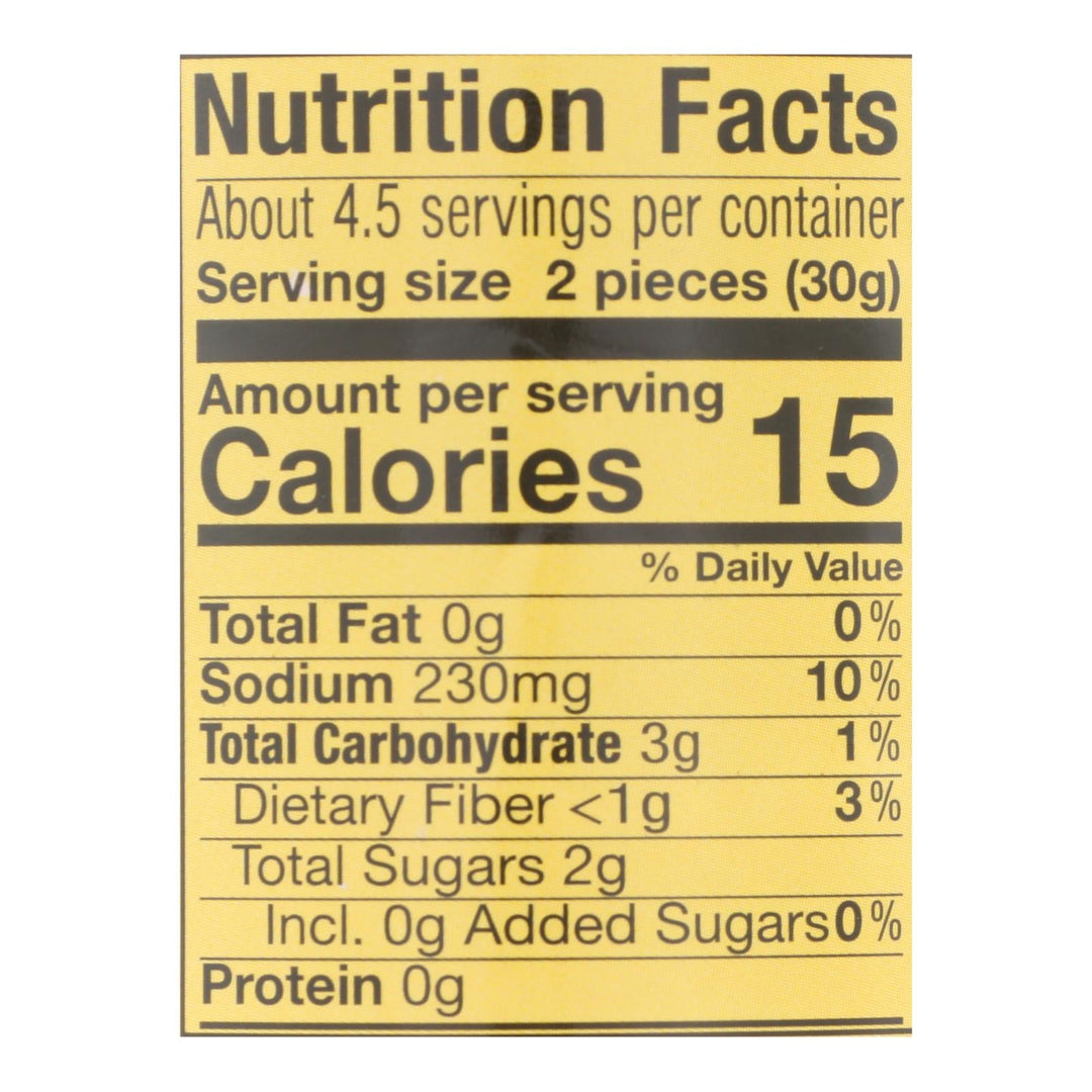 Reese Pickled Whole Baby Corn - Case Of 12 - 7 Oz - Maras Green