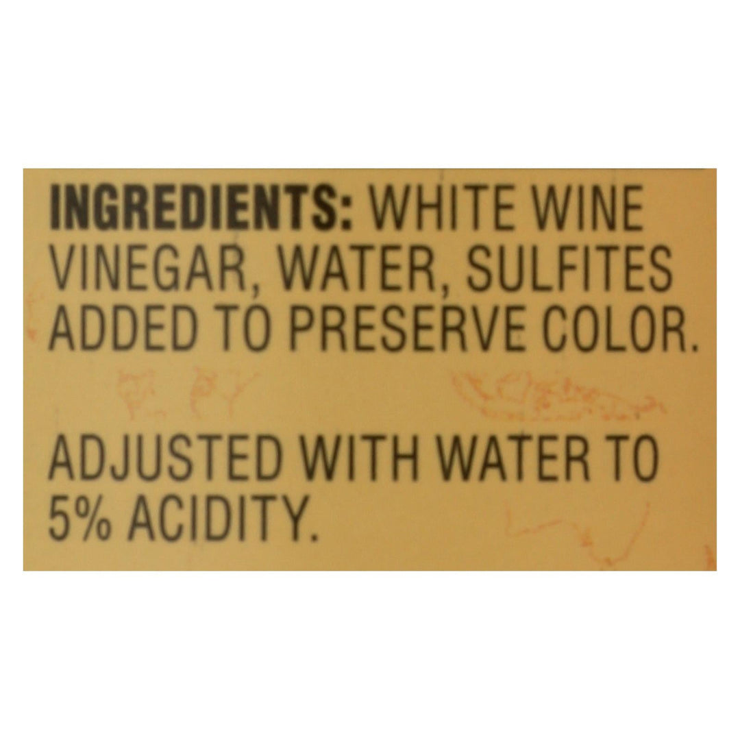 Reese - White Wine Vinegar - Case Of 6 - 12.7 Fl Oz. - Maras Green