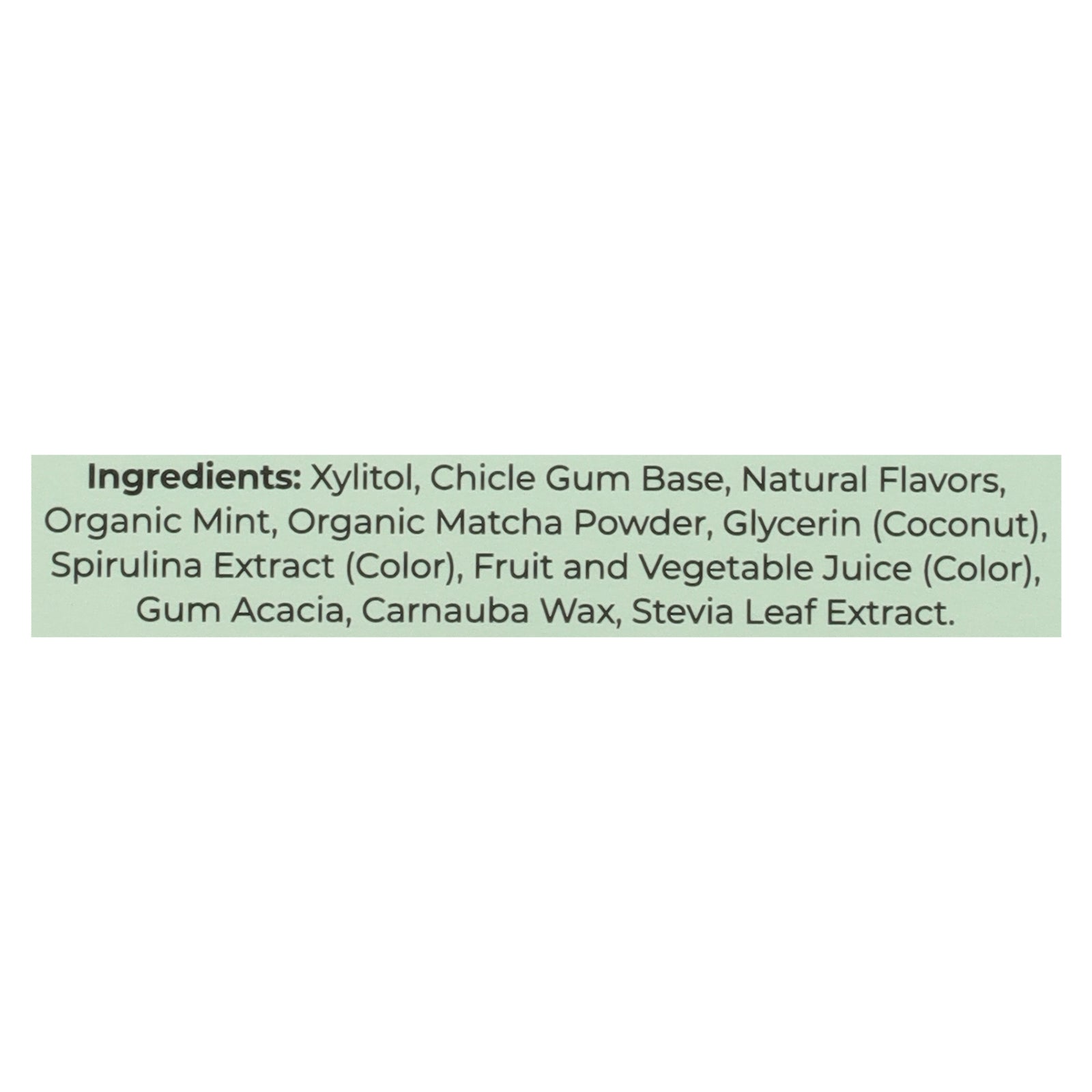 Refresh Gum - Gum Garden Mint - Case Of 12 - 12 Count - Maras Green