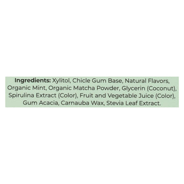 Refresh Gum - Gum Garden Mint - Case Of 12 - 12 Count - Maras Green