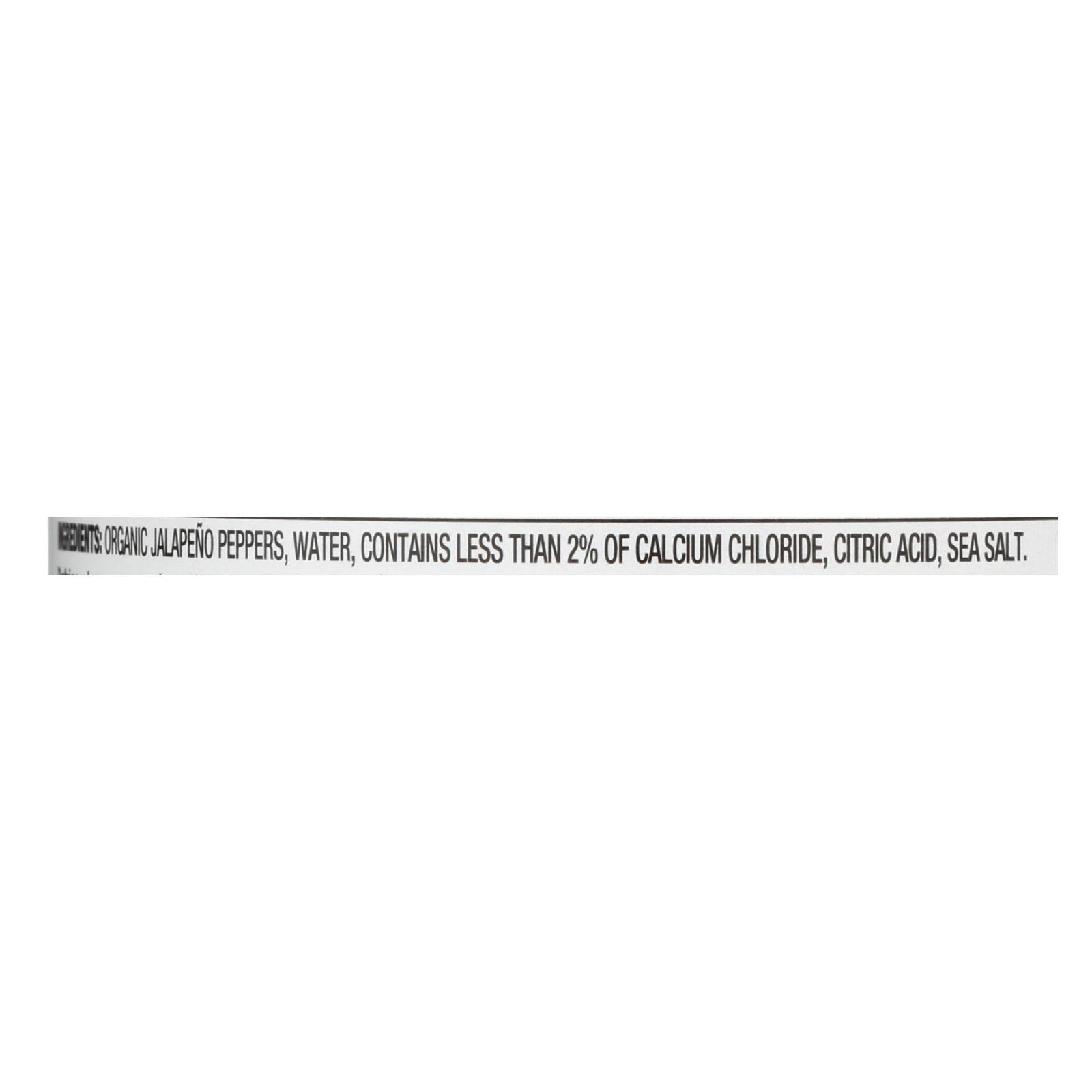 Rio Luna Organic Diced Jalapenos - Case Of 12 - 4 Oz - Maras Green