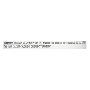 Rio Luna Organic Nacho Sliced Jalapenos - Case Of 12 - 12 Oz - Maras Green