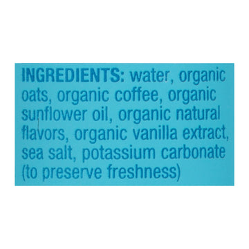 Rise Brewing Company - Cold Brew Organic Oatmilk Vanilla Light - Case Of 12 - 7 Fluid Ounces - Maras Green