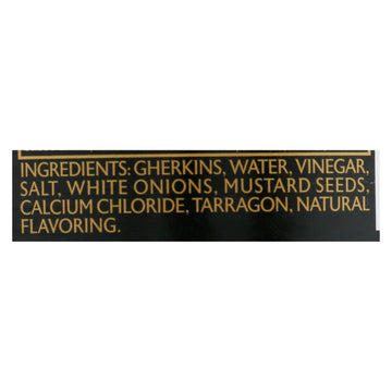 Roland Cornichons Gherkins - Case Of 12 - 12 Oz. - Maras Green