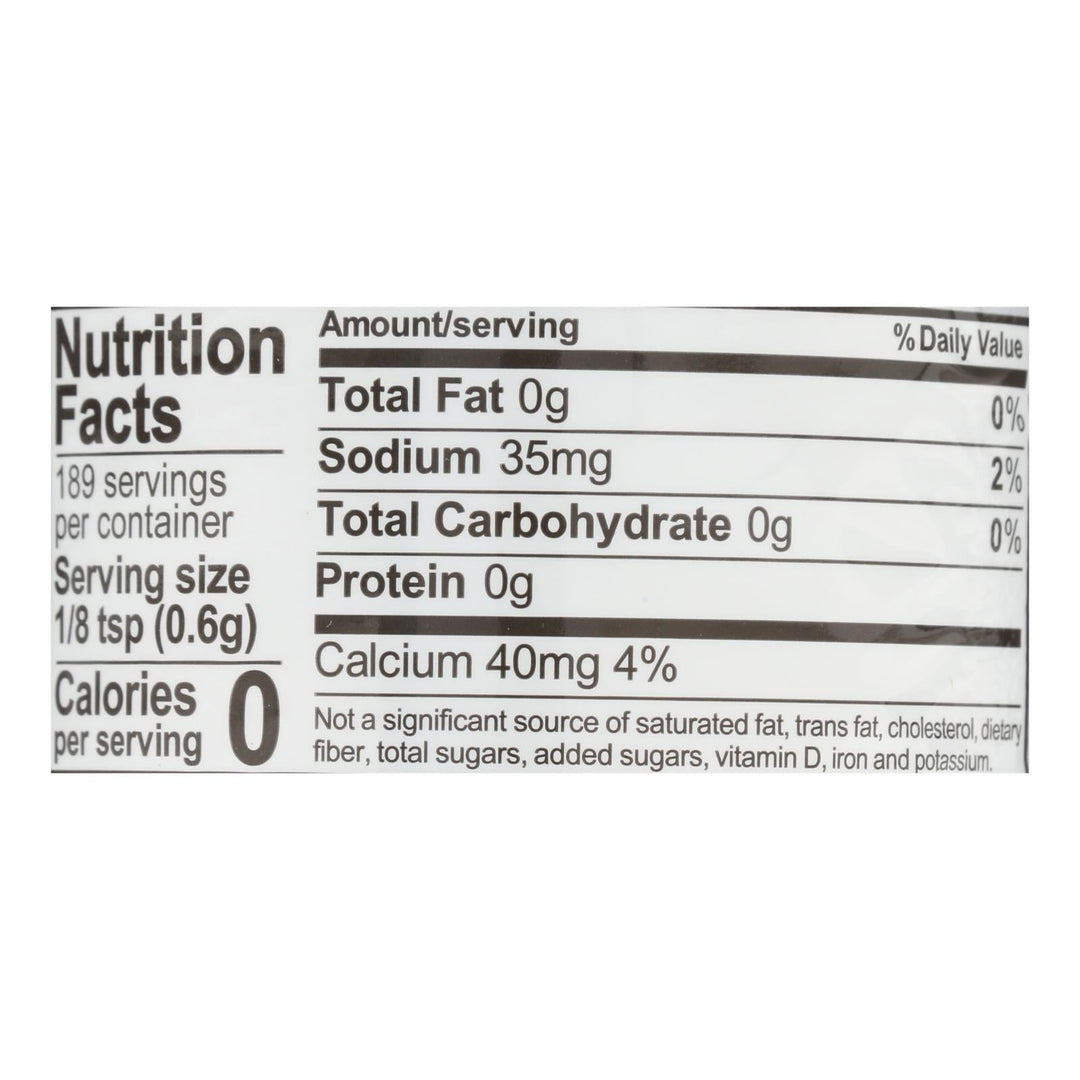 Rumford Baking Powder - Reduced Sodium - Case Of 24 - 4 Oz. - Maras Green