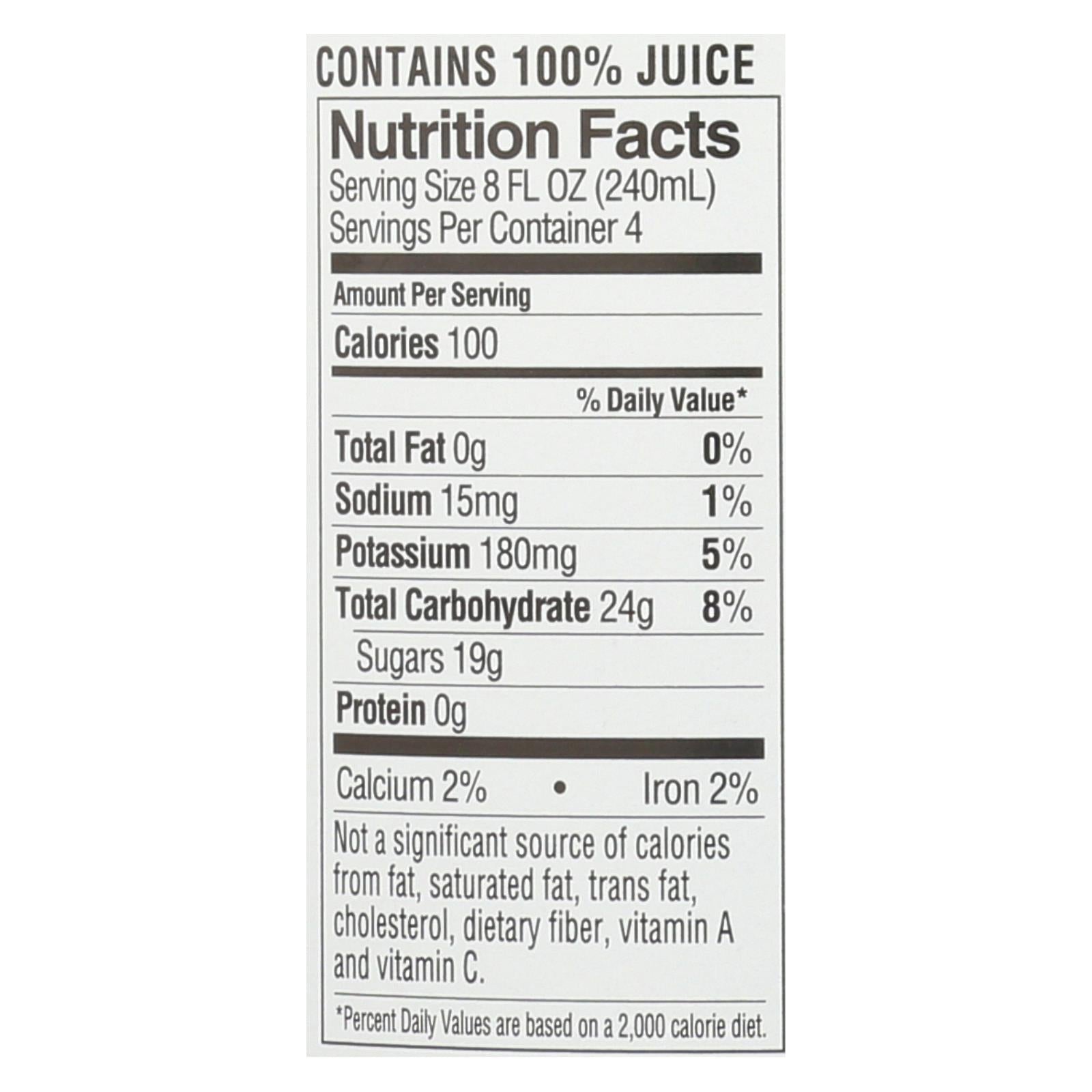 R.w. Knudsen - Juice - Just Blueberry - Case Of 6 - 32 Fl Oz - Maras Green